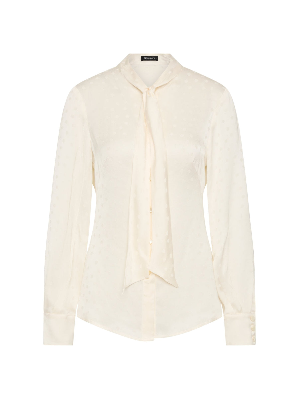 Moss & Spy Connie Blouse - Ivory - detail