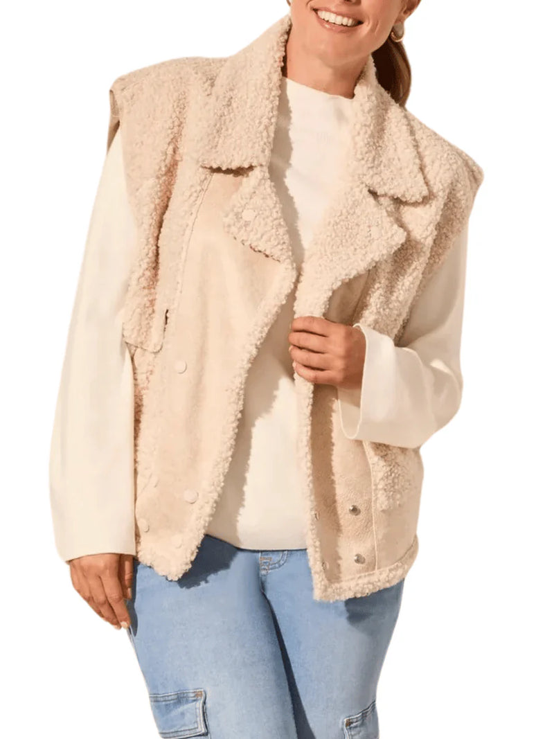 Tribal -  Sherpa Sleeveless Vest