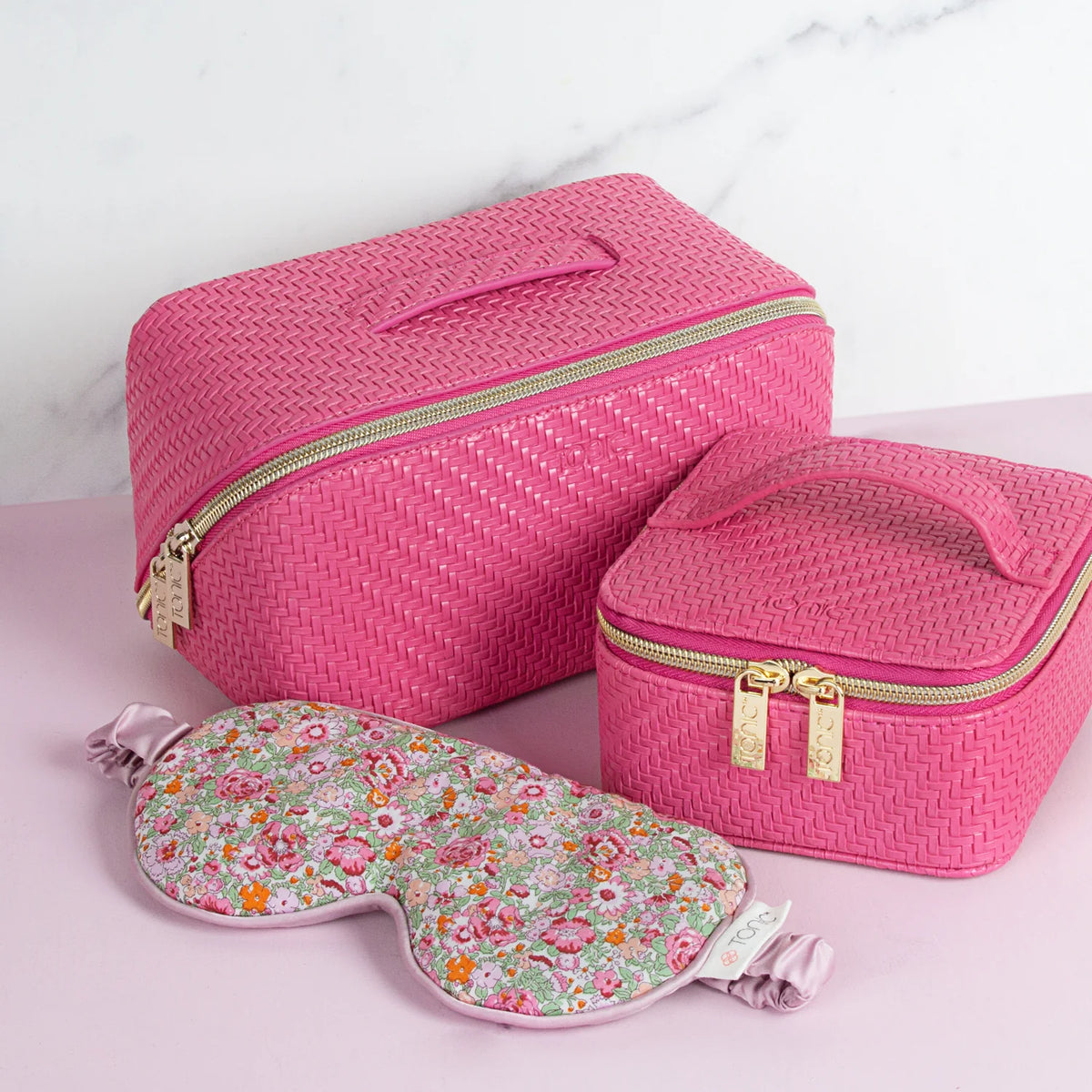 Herringbone Medium Beauty Bag