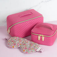 Herringbone Medium Beauty Bag