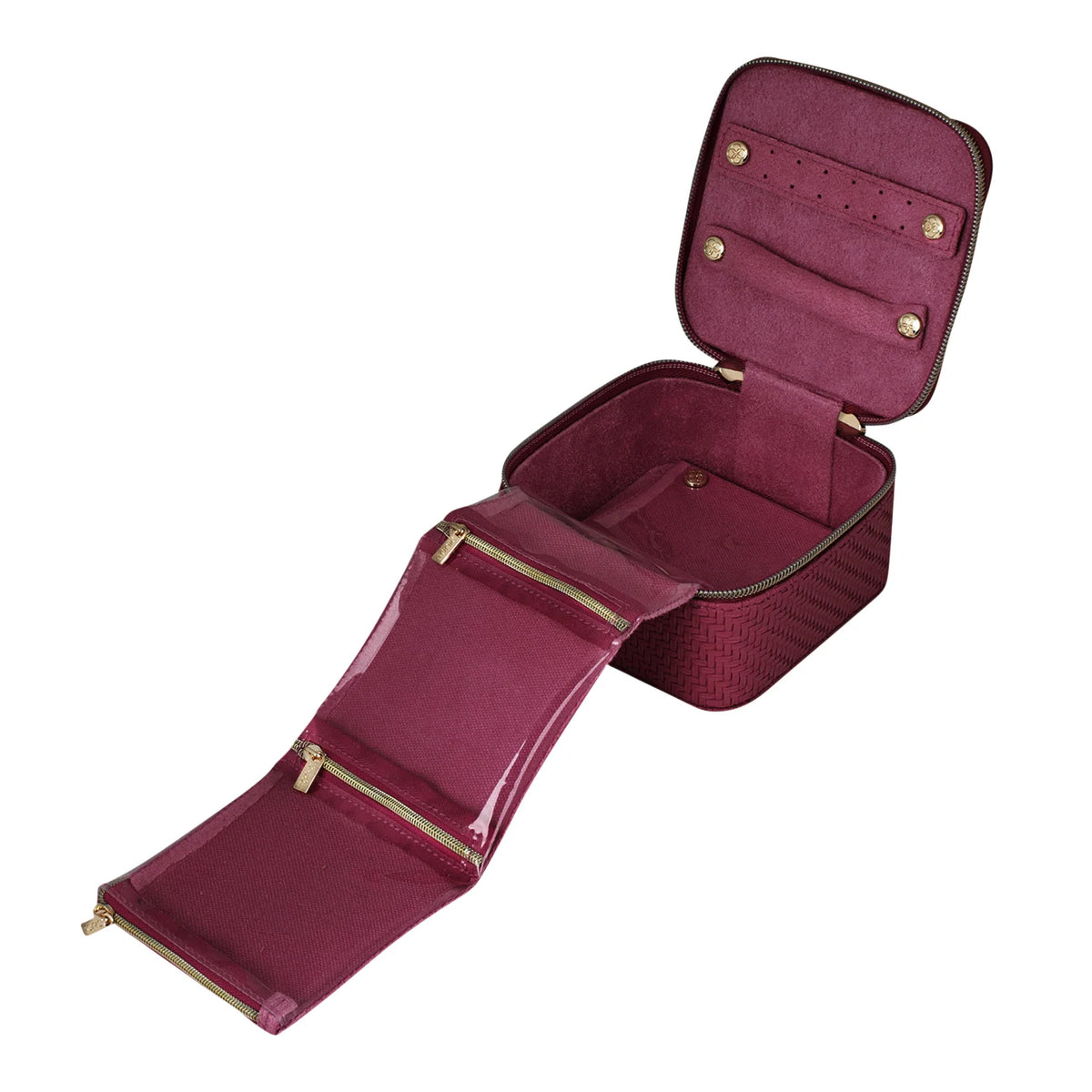 Herringbone Jewelry Cube