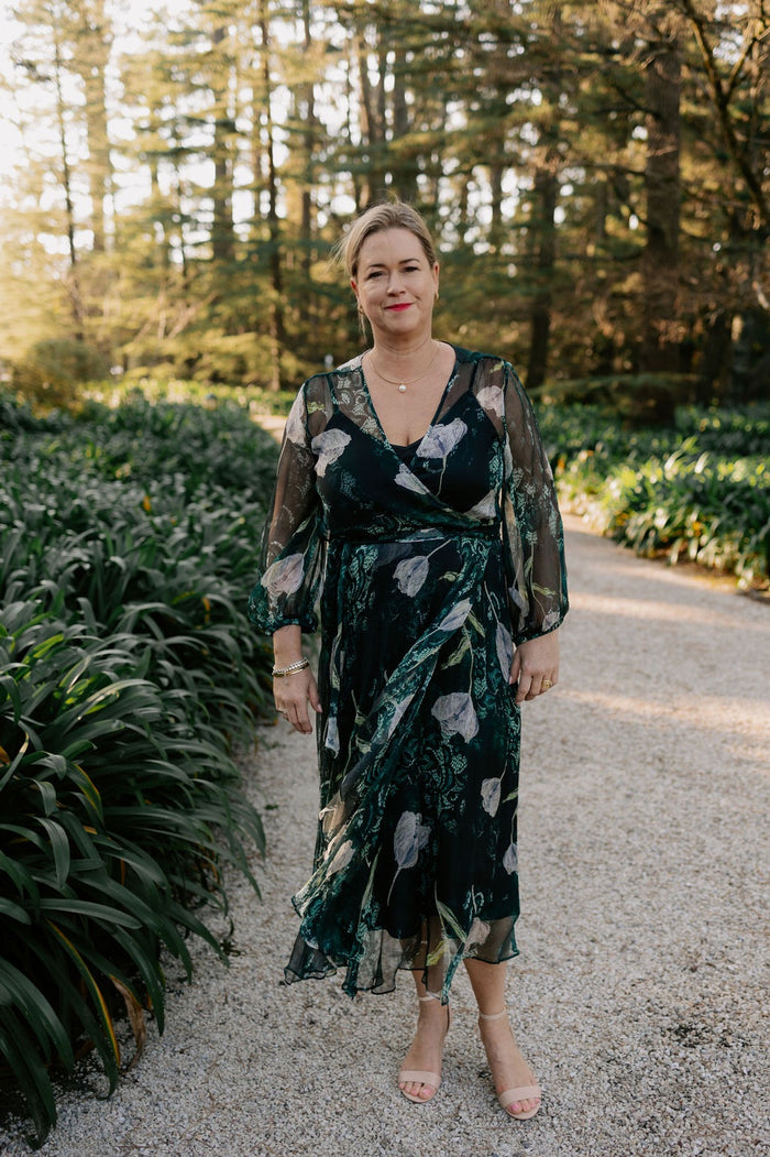 Kamare - Annika Dress in Lilly Print