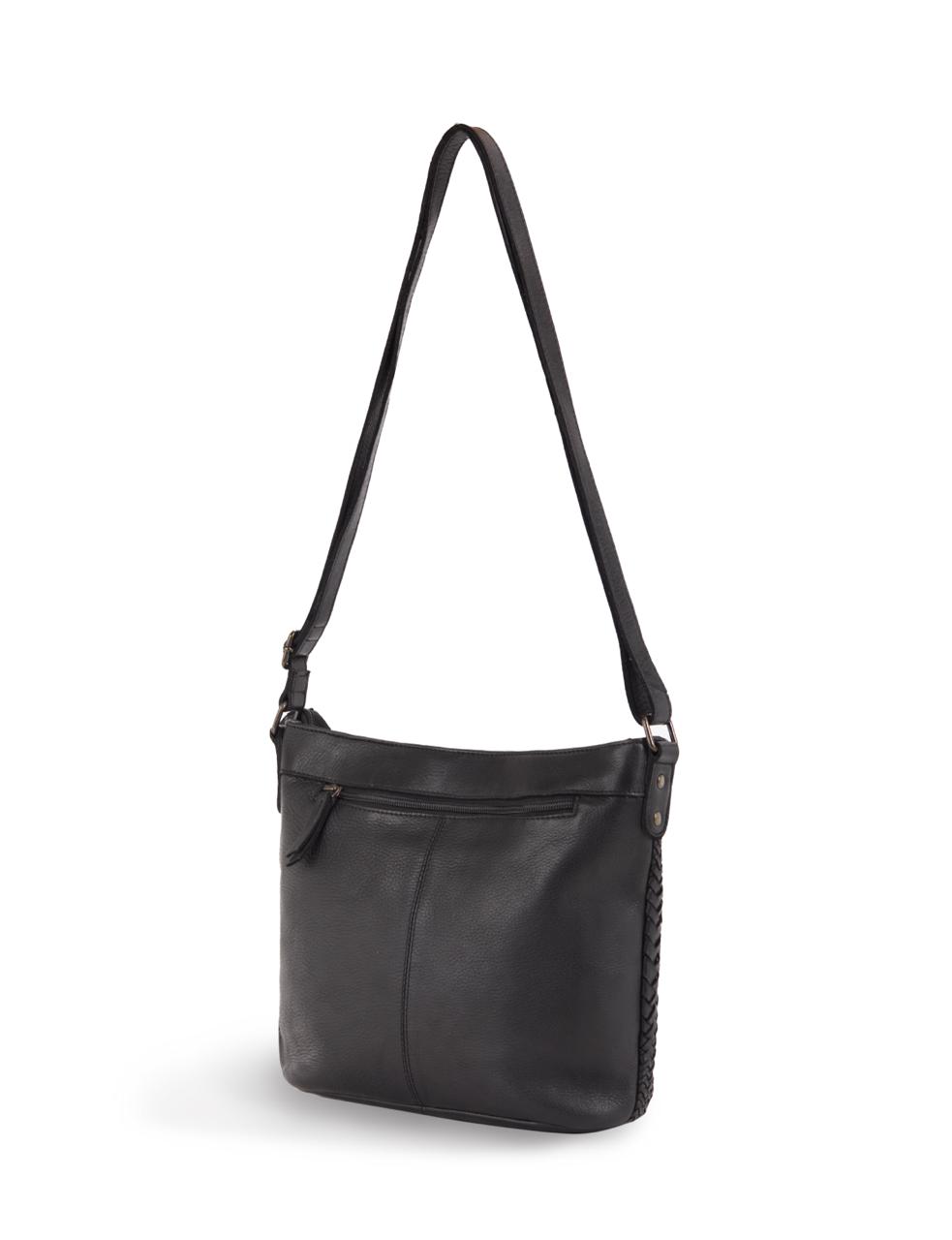 Serenade Coogee cross body bag in black, styled