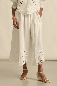 Zoe Kratzmann - Jetty Skirt - Porcelain