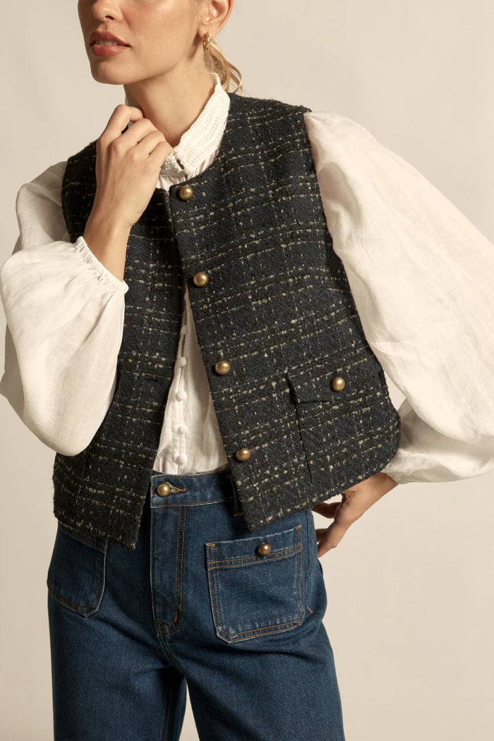Zoe Kratzmann - Hush Vest - Midnight Check