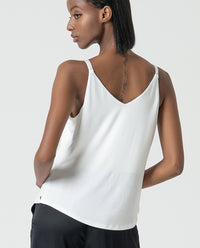 Plain bamboo V Neck Cami