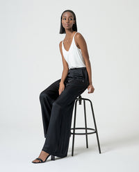 Plain bamboo V Neck Cami