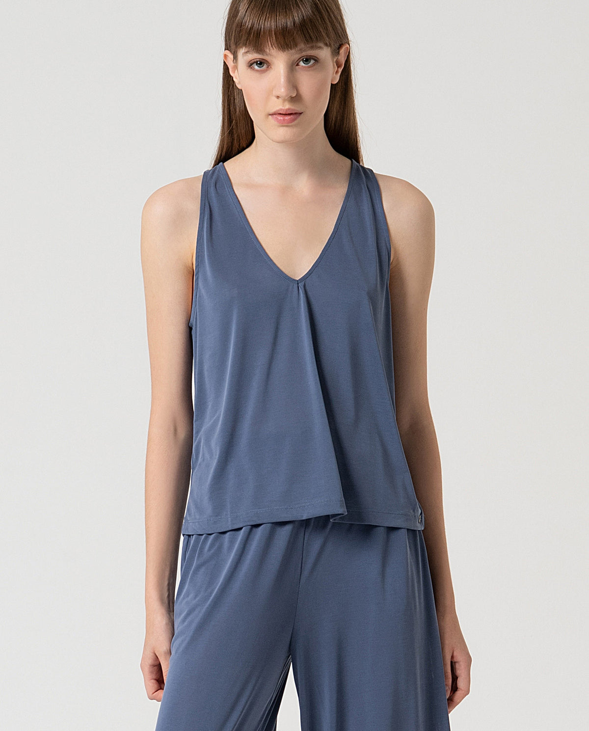 V-neck Modal Viscose Top