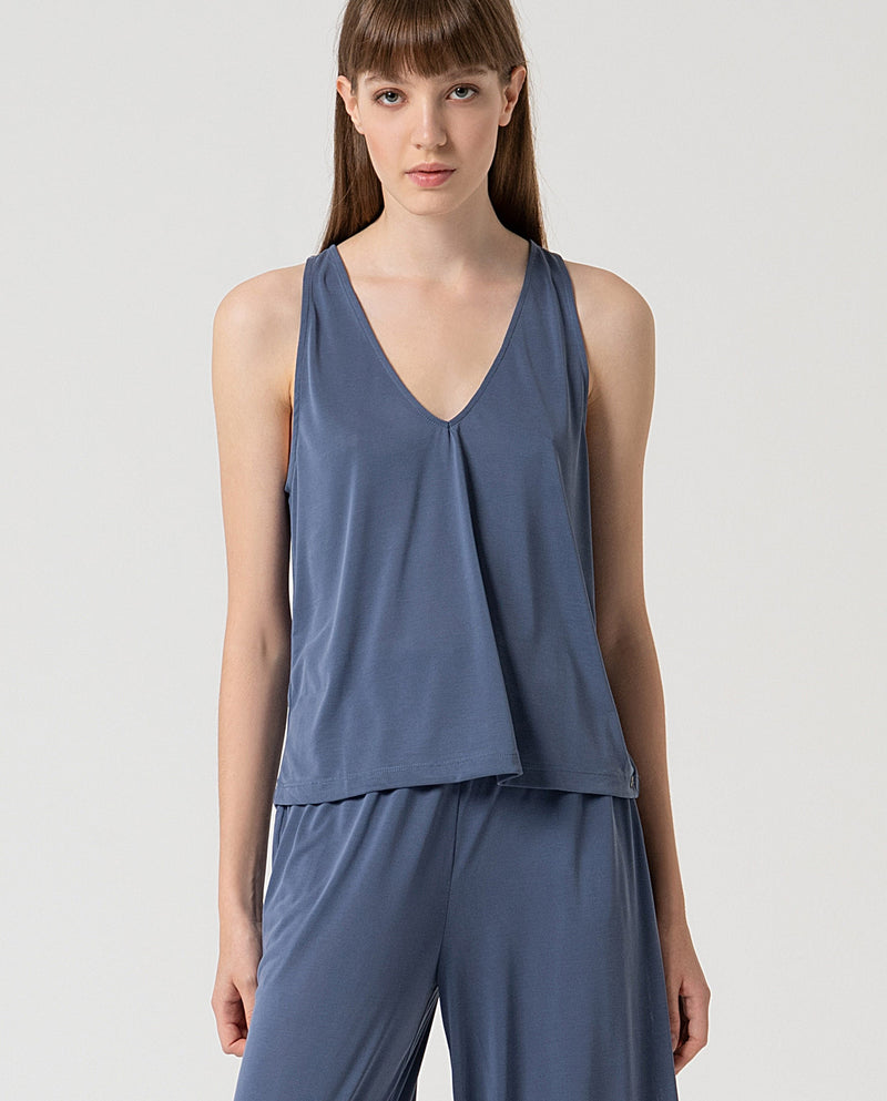 V-neck Modal Viscose Top