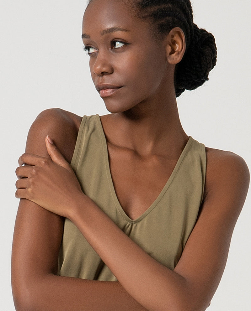 V-neck Modal Viscose Top