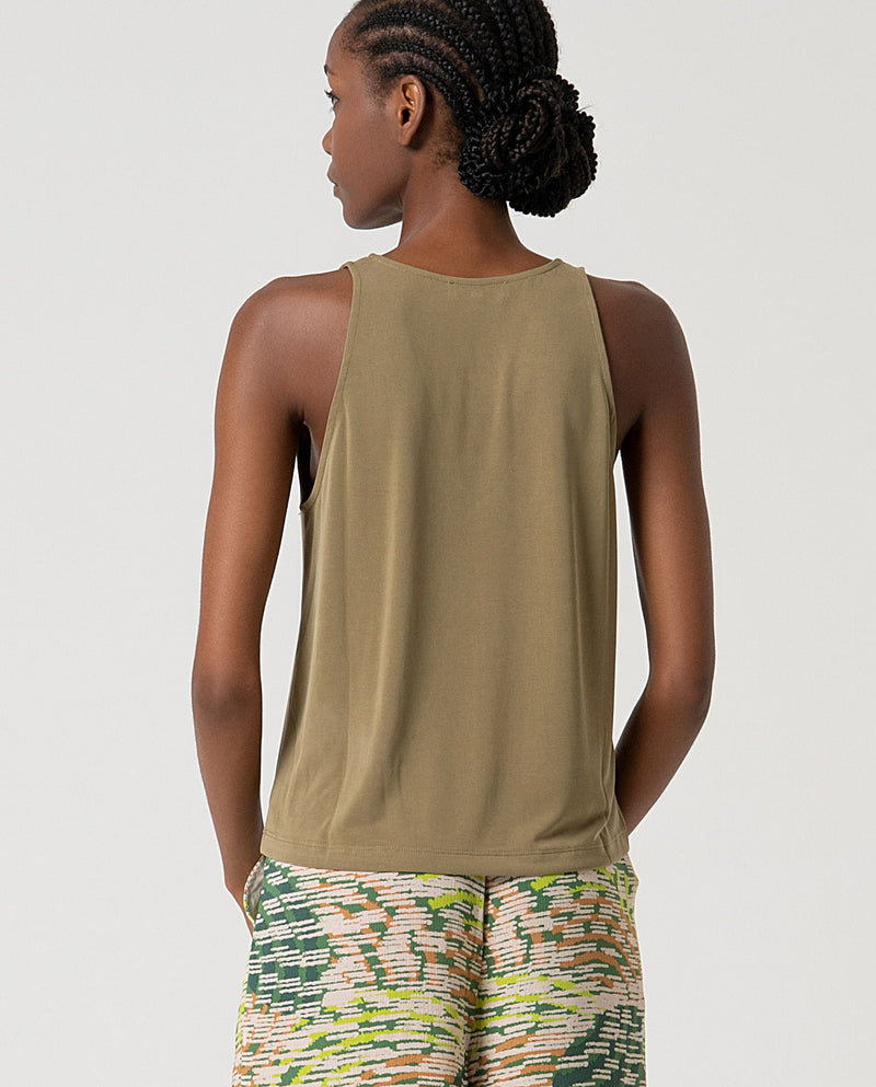 V-neck Modal Viscose Top