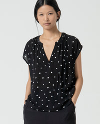 Surkana Polka Dot Blouse