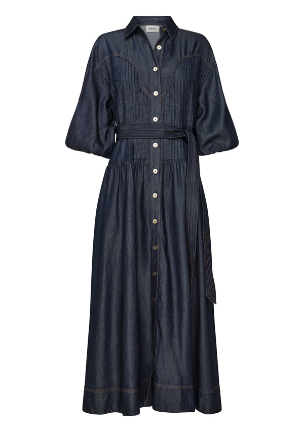 Cleo Denim Shirt Dress- Mos the Label