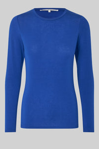 Second Female -Matima Marino blend Long Tee - Blue