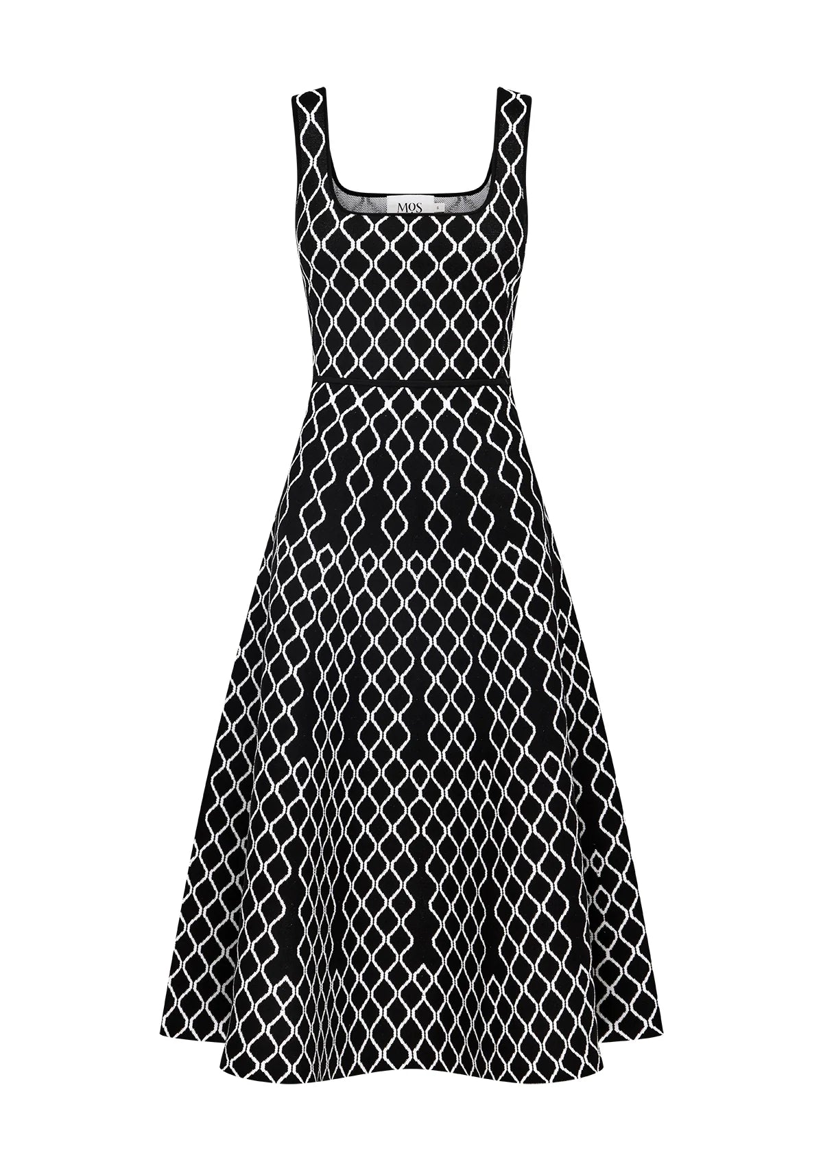 Mos the Label - Tropea Knit Midi Dress - Black