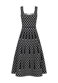 Mos the Label - Tropea Knit Midi Dress - Black