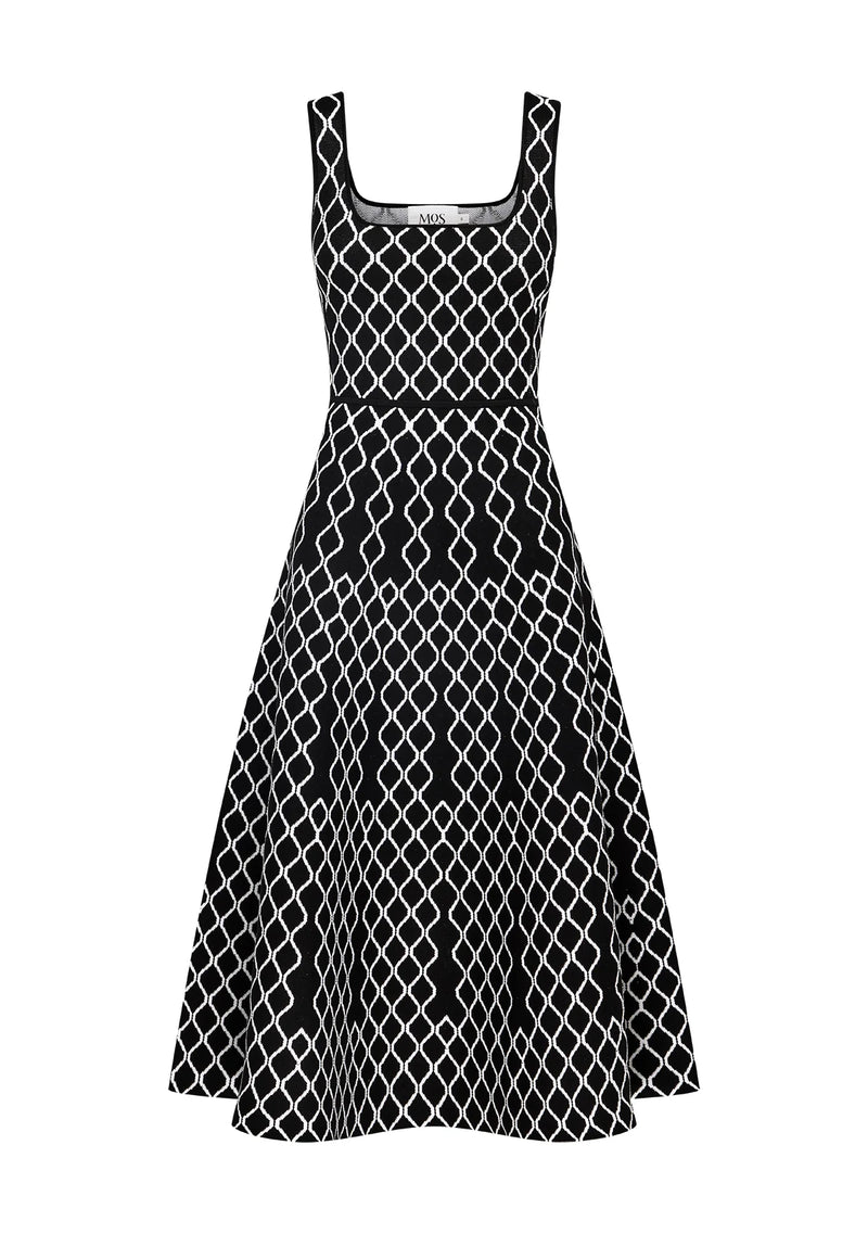 Mos the Label - Tropea Knit Midi Dress - Black