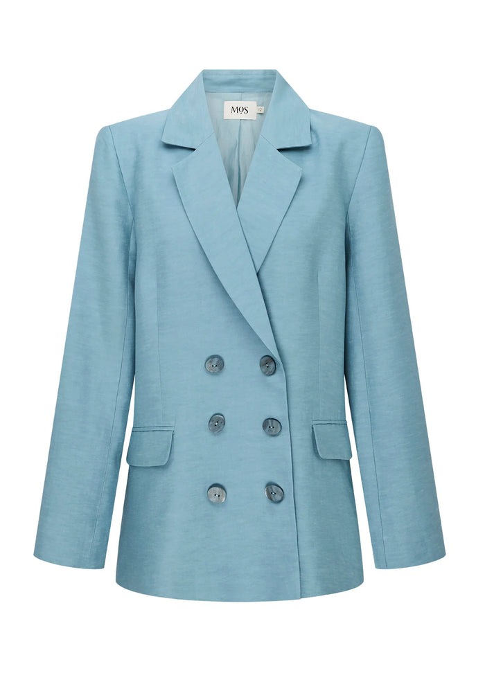 Mos the Label - Serafina Linen Blazer - Seafoam