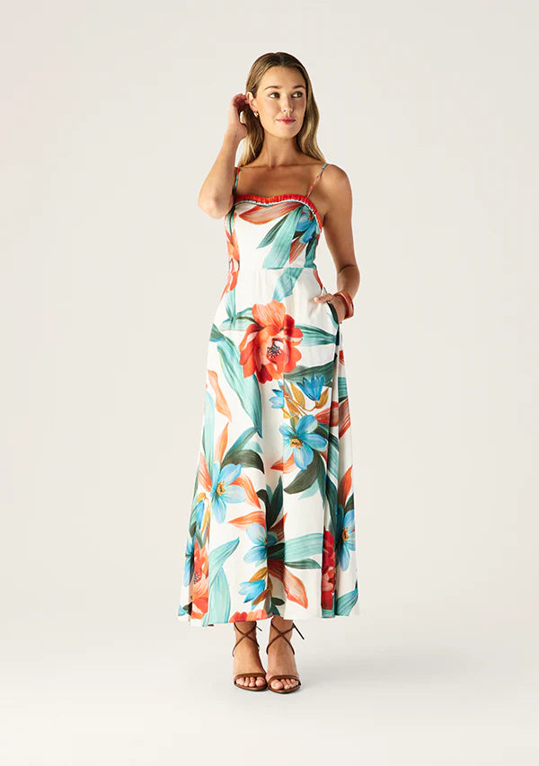 Mos the Label - Fiorina Print Midi Dress