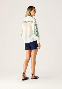 Mos the Label - Porto Embroidery Blouse