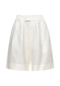 Mos the Label - Monaco Suiting Bermudas - White
