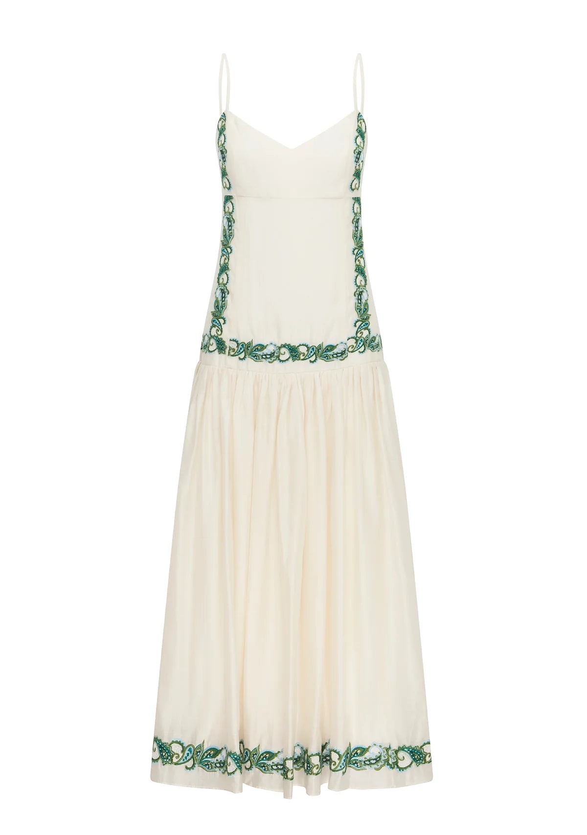 Mos the Label - Porto Embroidery Strappy Dress