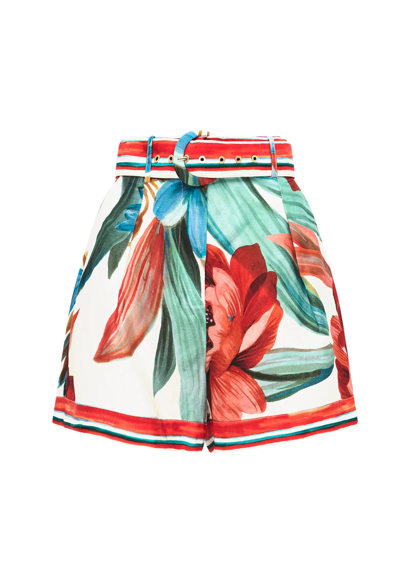 Mos the Label - Fiorina Print Linen Short