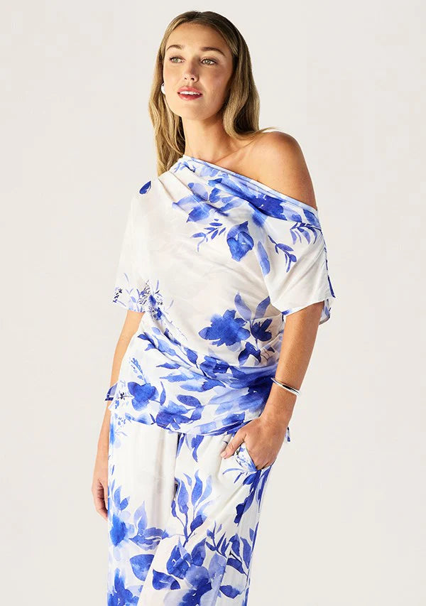 Mos the Label - Isola Print Off Shoulder Top