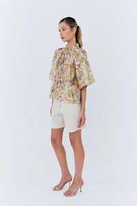 Eder by Anna Madelaine Short in oat linen
