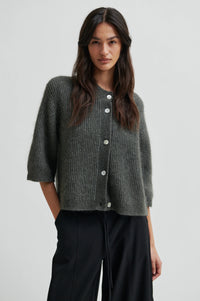 Second Female - Andrea Beluga Button Front Cardigan