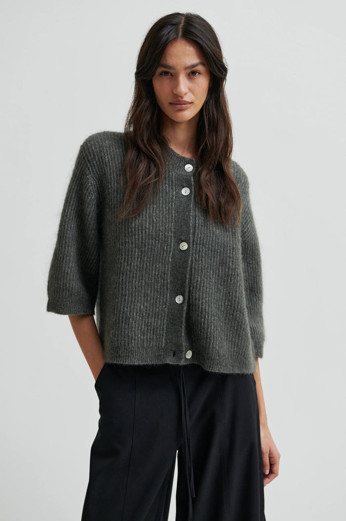 Second Female - Andrea Beluga Button Front Cardigan