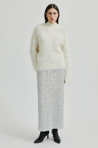 Second Female - Shimmer Skirt Silver