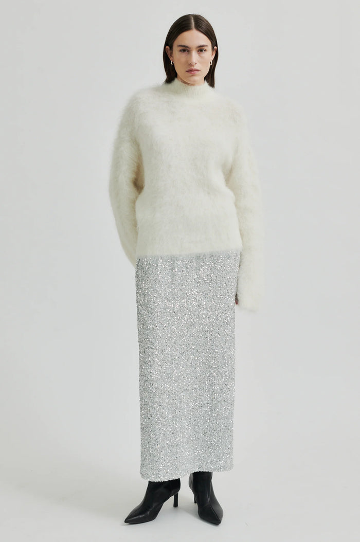 Second Female - Shimmer Skirt Silver