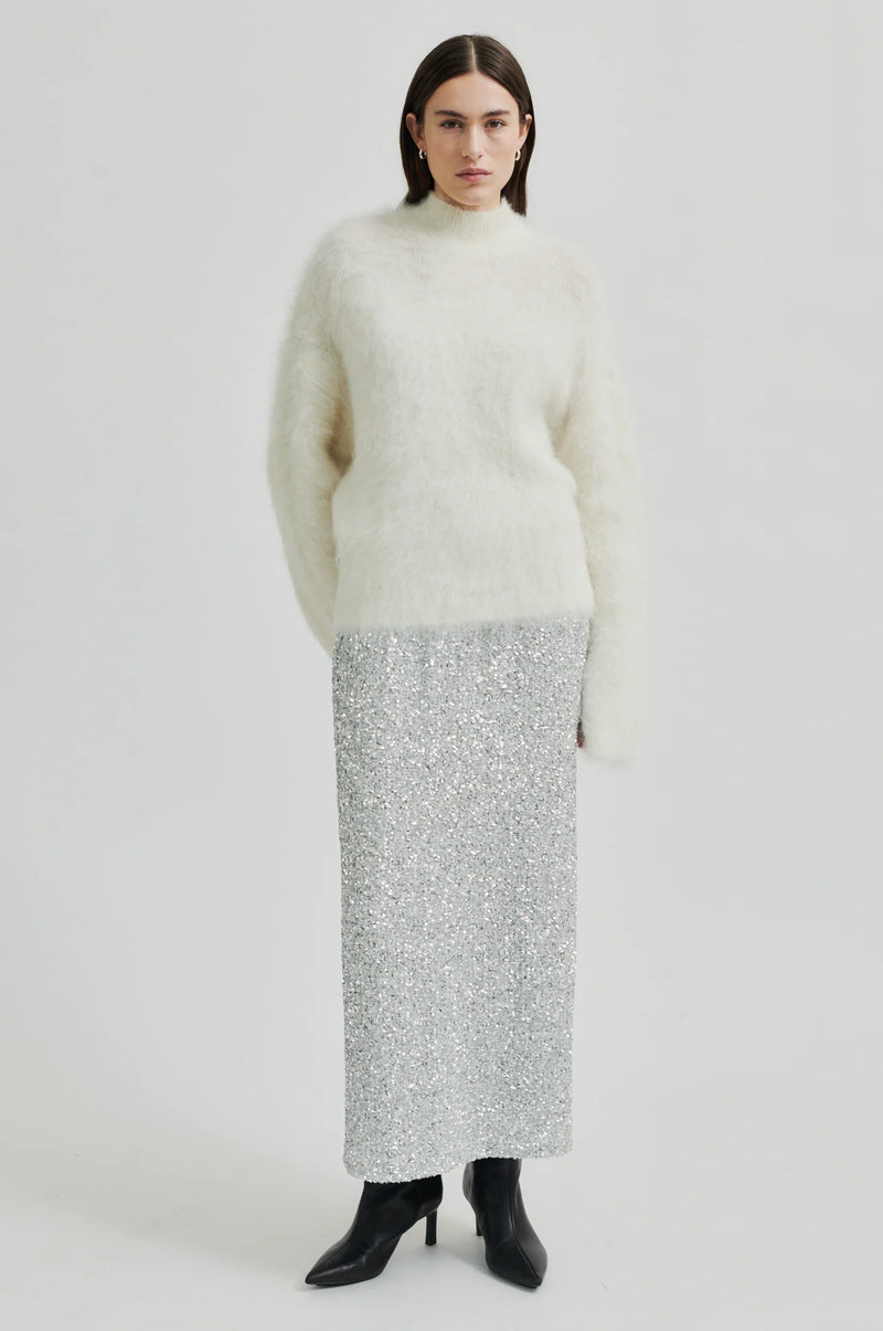 Second Female - Shimmer Skirt Silver