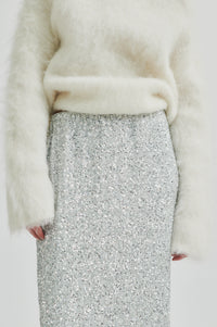 Second Female - Shimmer Skirt Silver