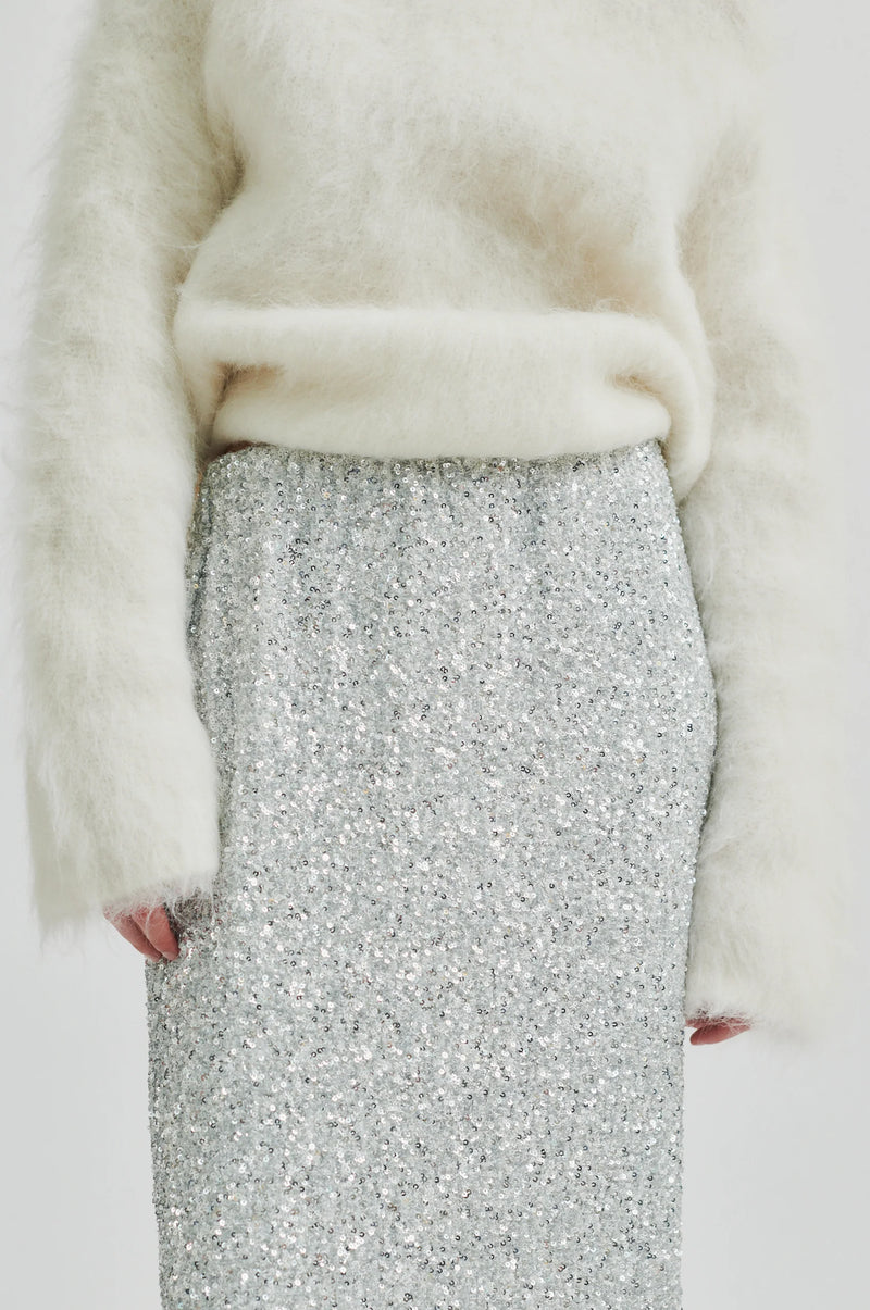 Second Female - Shimmer Skirt Silver