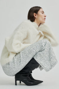 Second Female - Shimmer Skirt Silver