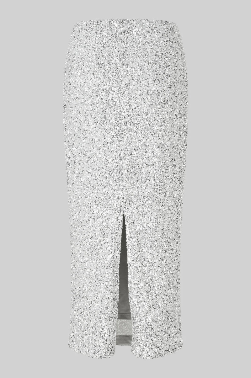 Second Female - Shimmer Skirt Silver