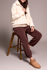 Tribal - Soft Boucle Bomber Jacket