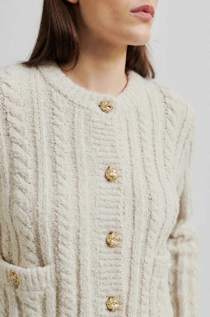Second Female - Karolica Pumice stone Cardigan