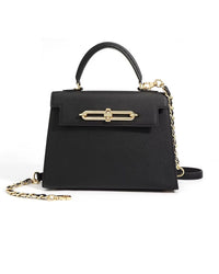 Anna Leather Satchel Bag