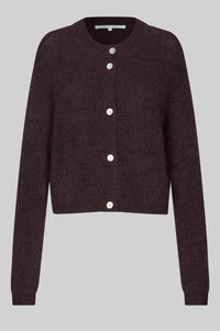 Second Female - Andrea Rib Mohair/Wool Cardigan