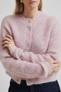 Second Female - Andrea Rib Mohair/Wool Cardigan