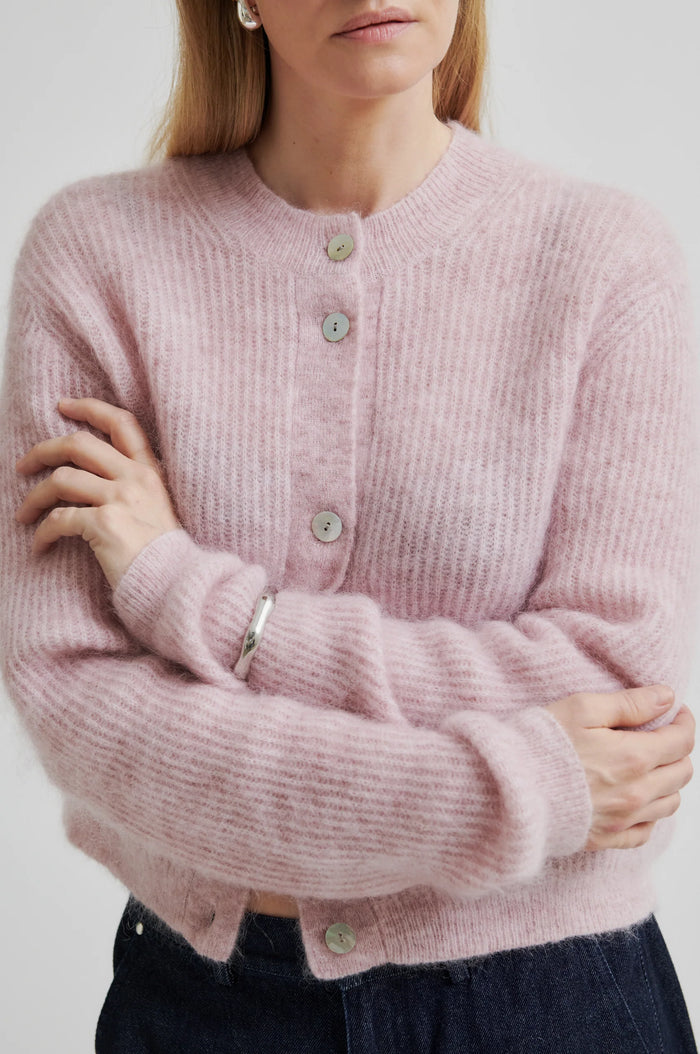 Second Female - Andrea Rib Mohair/Wool Cardigan