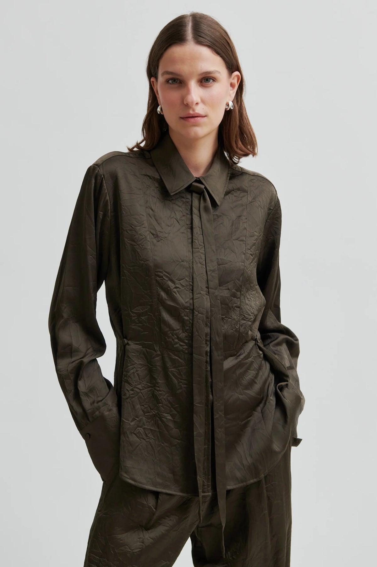 Second Female - Elia Wren Crinkle Shirt