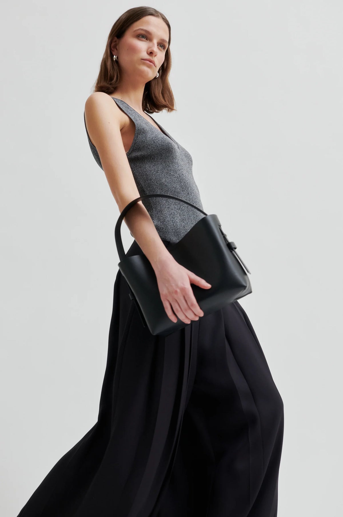 Second Female - Glara Black Pleated Pants