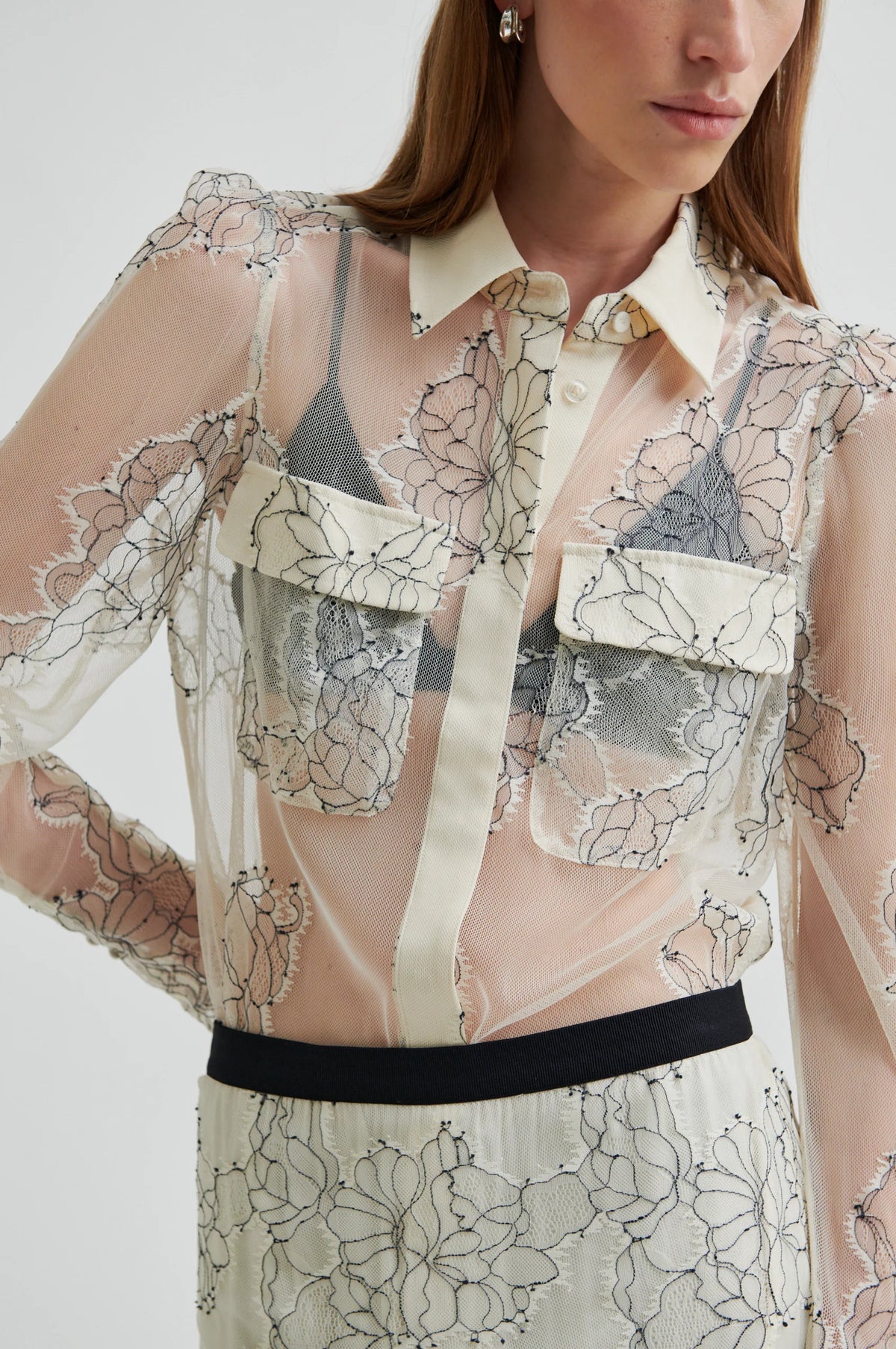 Second Female - Wila Tofu Lace Shirt