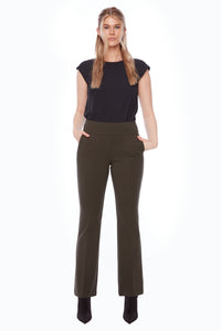 Up Pants 67923 - Solid Ponte Boot Cut Pant