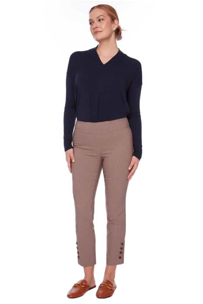 UP - York Plaid Techno Ankle Pant