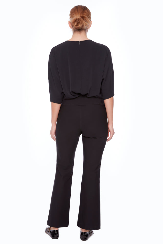 Up Pants 68252- Precision Ponte Full-Length Boot Leg Pants